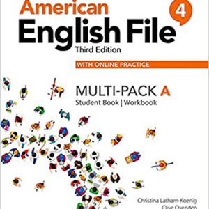 کتاب American English File 4 امریکن انگلیش فایل 4 (ویرایش سوم)